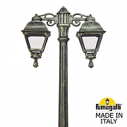 Фонарный столб Fumagalli Cefa U23.157.S20.AXF1RDN цвет плафона/подвески Прозрачный, цвет арматуры Черный-1