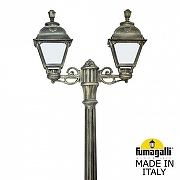 Фонарный столб Fumagalli Cefa U23.157.S20.BYF1R цвет плафона/подвески Прозрачный, цвет арматуры Бронза-1