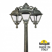 Фонарный столб Fumagalli Cefa U23.157.S30.BXF1RDN цвет плафона/подвески Прозрачный, цвет арматуры Бронза-1