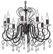 Люстра Vitaluce V1301 V1301-1/8 цвет черный