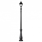 Фонарный столб Fumagalli Cefa U23.202.000.AXF1R цвет плафона/подвески Прозрачный, цвет арматуры Черный