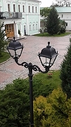 Фонарный столб Fumagalli Simon U33.208.M20.AXH27 цвет плафона/подвески Прозрачный, цвет арматуры Черный-5
