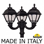 Фонарный столб Fumagalli Cefa U23.202.R30.AXF1R цвет плафона/подвески Прозрачный, цвет арматуры Черный-1