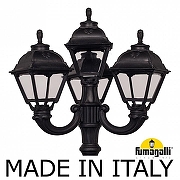 Фонарный столб Fumagalli Cefa U23.202.R31.AXF1R цвет плафона/подвески Прозрачный, цвет арматуры Черный-1