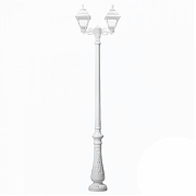 Фонарный столб Fumagalli Cefa U23.202.S20.WXF1R цвет плафона/подвески Прозрачный, цвет арматуры Белый