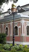 Фонарный столб Fumagalli Simon U33.205.M20.AXH27 цвет плафона/подвески Прозрачный, цвет арматуры Черный-6