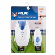 Звонок беспроводной Volpe UDB-Q028 UL-00002404 цвет Белый, Голубой-7