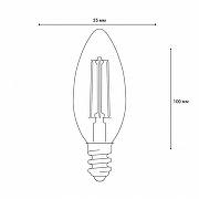 Светодиодная лампа Uniel GLA01TR UL-00005186 IP20-2
