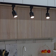 Трековый светильник Volpe ULB-Q292 UL-00006780 цвет плафона/подвески Черный, цвет арматуры Черный-7