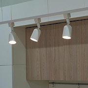 Трековый светильник Volpe ULB-Q292 UL-00006781 цвет плафона/подвески Белый, цвет арматуры Белый-7