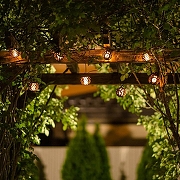 Гирлянда на солнечных батареях Uniel USL-S UL-00007866 цвет плафона/подвески Белый, Черный, цвет арматуры Черный-8