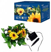 Гирлянда на солнечных батареях Uniel USL-S UL-00009377 цвет плафона/подвески Зеленый, Оранжевый, цвет арматуры Черный-1