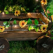 Гирлянда на солнечных батареях Uniel USL-S UL-00009377 цвет плафона/подвески Зеленый, Оранжевый, цвет арматуры Черный-5