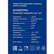 Бахрома световая Uniel ULD-B12006-195/TTK UL-00010878 ширина 12000 мм-7