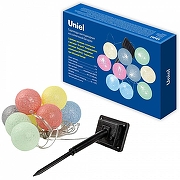 Гирлянда на солнечных батареях Uniel USL-S UL-00010436 цвет плафона/подвески Разноцветный, цвет арматуры Черный-1