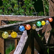 Гирлянда на солнечных батареях Uniel USL-S UL-00010436 цвет плафона/подвески Разноцветный, цвет арматуры Черный-6