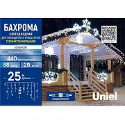 Бахрома световая Uniel ULD-B25006-440/TTK UL-00010885 ширина 25000 мм-6