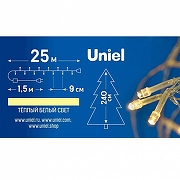 Гирлянда Нить Uniel ULD-S2500-225/STK UL-00010893 длина 25000 мм-6