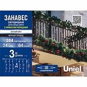 Занавес световой Uniel ULD-C3020-384/TBK UL-00010941 ширина 3000 мм-9