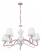 Люстра Vitaluce V4562 V4562-0/5 цвет плафона/подвески Белый, цвет арматуры Белый-1