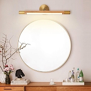 Подсветка для зеркал Imperiumloft ULTA ULTA01 цвет плафона/подвески Коричневый, цвет арматуры Латунь-1