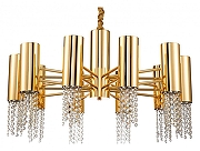 Люстра Moderli Klimand V10010-10P цвет плафона/подвески Золото, цвет арматуры Золото