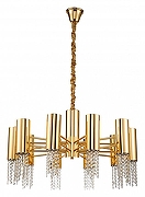 Люстра Moderli Klimand V10010-10P цвет плафона/подвески Золото, цвет арматуры Золото-1