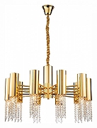 Люстра Moderli Klimand V10010-10P цвет плафона/подвески Золото, цвет арматуры Золото-2