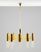 Люстра Moderli Klimand V10010-10P цвет плафона/подвески Золото, цвет арматуры Золото-3