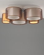 Люстра Moderli Room V10624-5C цвет плафона/подвески Коричневый, цвет арматуры Хром-1
