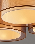 Люстра Moderli Room V10624-5C цвет плафона/подвески Коричневый, цвет арматуры Хром-3