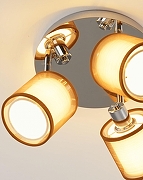 Люстра Moderli Room V10627-3C цвет плафона/подвески Коричневый, цвет арматуры Хром-4