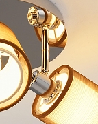 Люстра Moderli Room V10627-3C цвет плафона/подвески Коричневый, цвет арматуры Хром-5