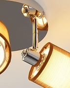 Люстра Moderli Room V10627-3C цвет плафона/подвески Коричневый, цвет арматуры Хром-6