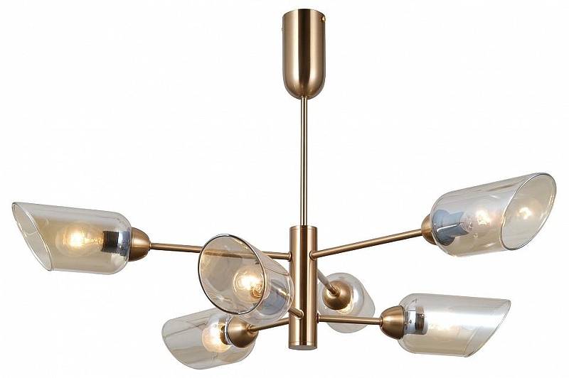 Люстра на штанге Moderli Avery V10806-6P 