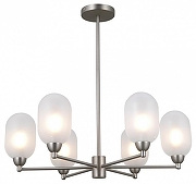 Люстра на штанге Moderli Gracy V10850-6P цвет плафона/подвески Прозрачный, цвет арматуры Хром