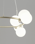 Люстра Moderli Renny V11468-11P цвет плафона/подвески Белый, цвет арматуры Хром-5