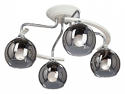 Люстра Vitaluce V4910-0/4PL цвет плафона/подвески Серый, цвет арматуры Белый