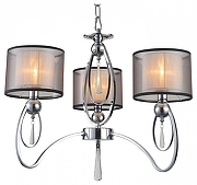 Люстра Moderli Dark V2584-3P цвет плафона/подвески Прозрачный, Хром, цвет арматуры Хром