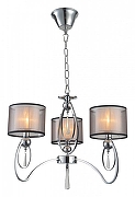 Люстра Moderli Dark V2584-3P цвет плафона/подвески Прозрачный, Хром, цвет арматуры Хром-1