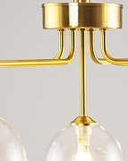 Люстра на штанге Moderli Heavy V2180-C цвет плафона/подвески Прозрачный, цвет арматуры Бронза-3