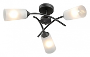 Люстра на штанге Vitaluce V2850 V2850-1/3PL цвет плафона/подвески Белый, цвет арматуры Черный-1
