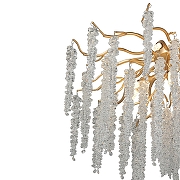 Люстра Vitaluce V2855 V2855-8/7PL цвет плафона/подвески Прозрачный, цвет арматуры Золото-2