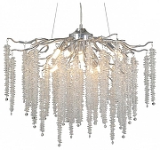 Люстра Vitaluce V2855 V2855-9/7S цвет плафона/подвески Прозрачный, цвет арматуры Хром