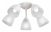 Люстра Vitaluce V3737 V3737-0/5PL цвет плафона/подвески Белый, цвет арматуры Белый