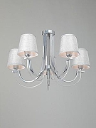 Люстра на штанге Vitaluce V3075 V3075-9/5PL цвет плафона/подвески Серый, цвет арматуры Хром-1