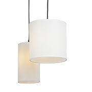 Люстра Vitaluce V3089 V3089-1/4S цвет плафона/подвески Белый, цвет арматуры Черный-4