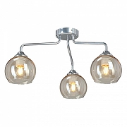 Люстра Vitaluce V3096 V3096-9/3PL цвет плафона/подвески Прозрачный, цвет арматуры Хром-1