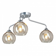 Люстра Vitaluce V3096 V3096-9/3PL цвет плафона/подвески Прозрачный, цвет арматуры Хром-2