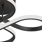 Люстра Vitaluce V3778 V3778-1/4PL цвет плафона/подвески Белый, Черный, цвет арматуры Черный-3